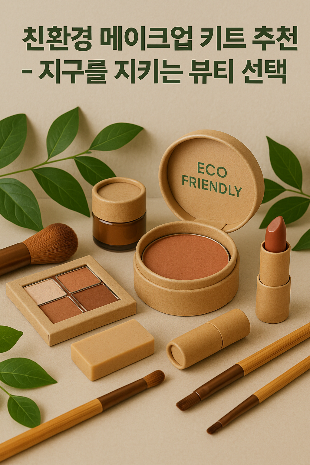 친환경 메이크업 키트