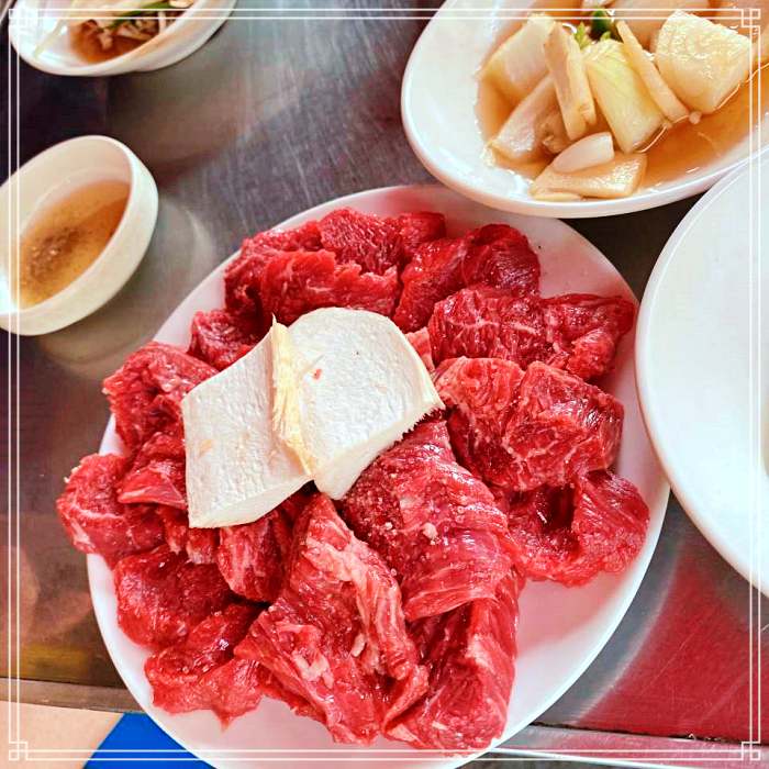 뚝섬 유원지, 건대입구 맛집 70년 전통 제비추리