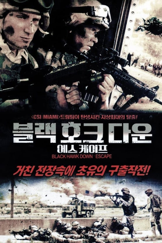 영화 "블랙호크다운" 포스터
