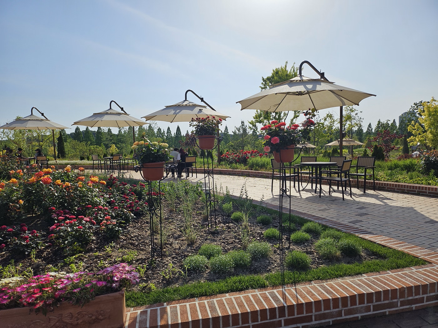 일월수목원 의자