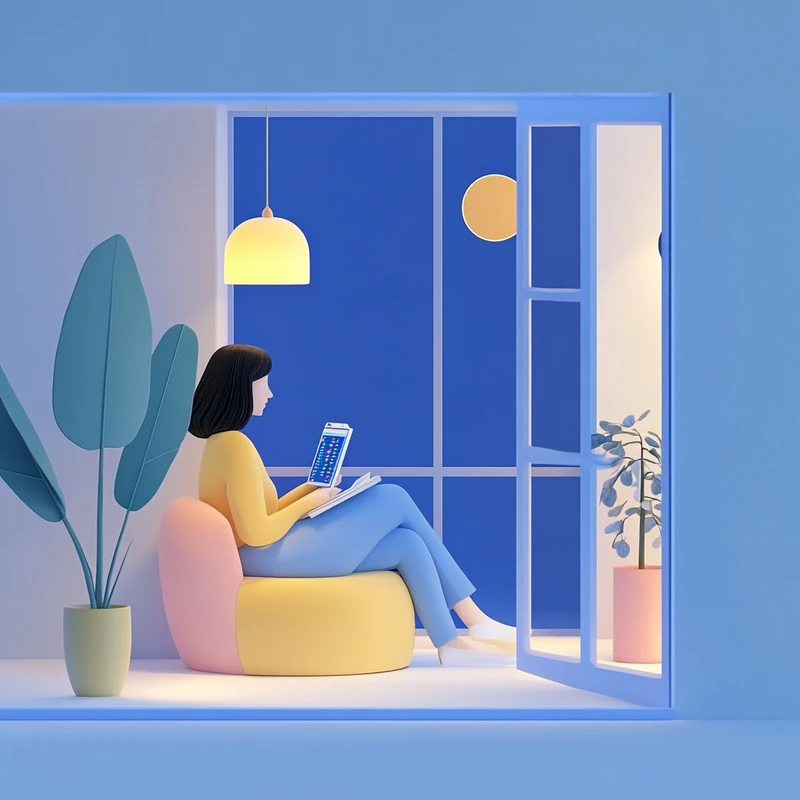 연금 준비를 위해 국내외 상장 ETF와 AI 테마 ETF로 포트폴리오를 배분하는 투자자 여성, 연금자산 분산투자, AI·로보틱스 ETF, 개인연금 설계 및 미래 대비가 조화롭게 나타남