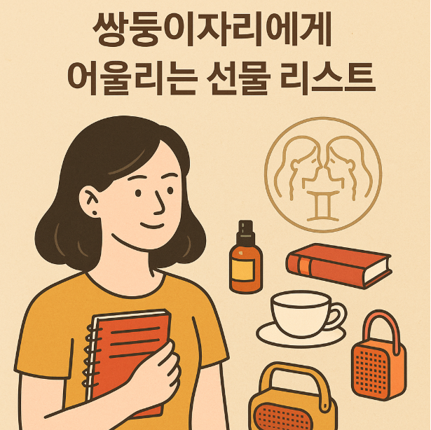 쌍둥이자리에게 어울리는 선물
