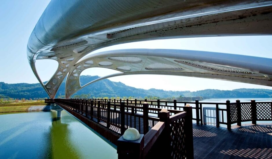 늦가을 감성여행 추천, 상주 경천섬 갈대밭 &amp; 물안개 산책코스