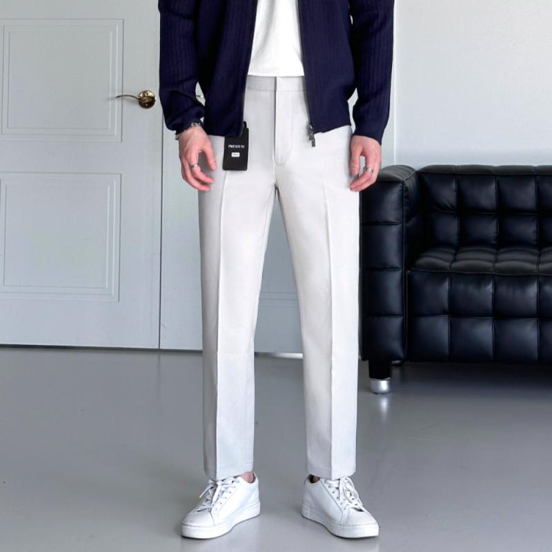 남자 슬랙스 팬츠 스판 밴딩 빅사이즈 정장바지