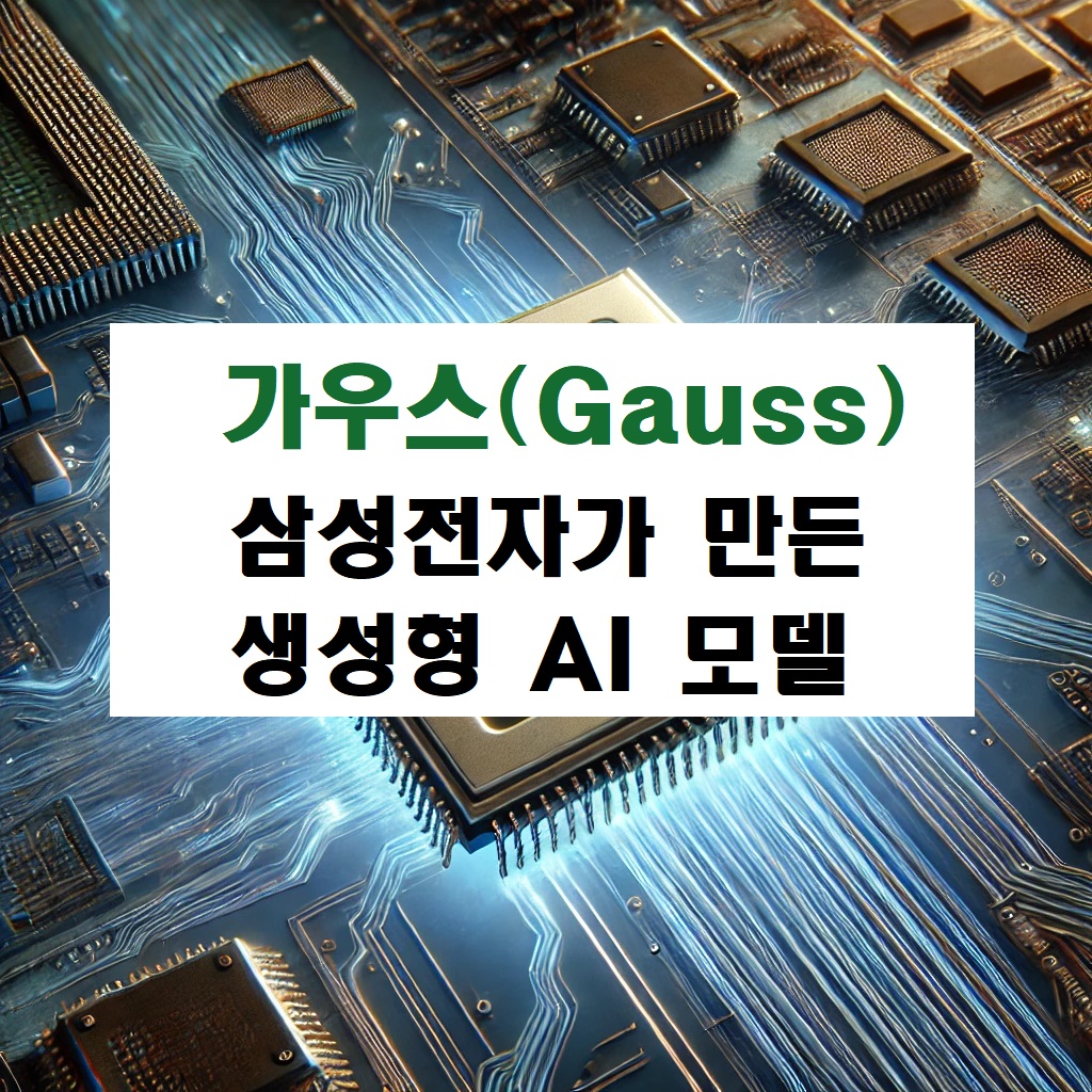 가우스(Gauss) 삼성전자가 만든 생성형 AI 모델