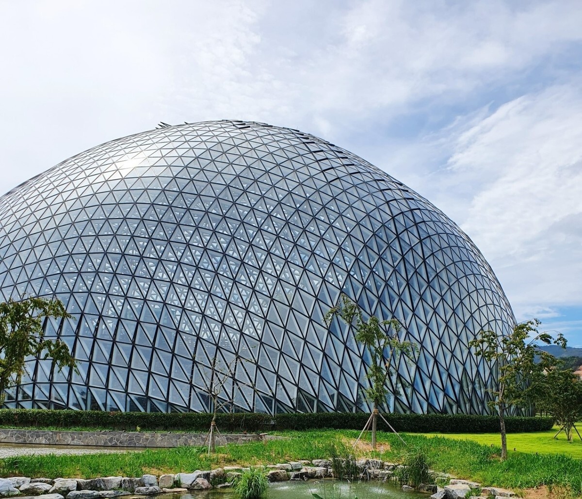 거제 식물원 정글 돔