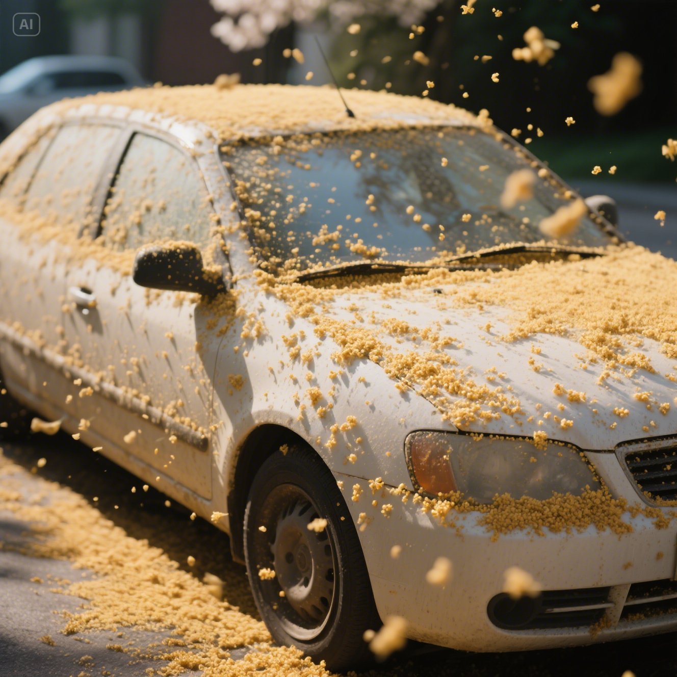 송화가루 날리는 시기