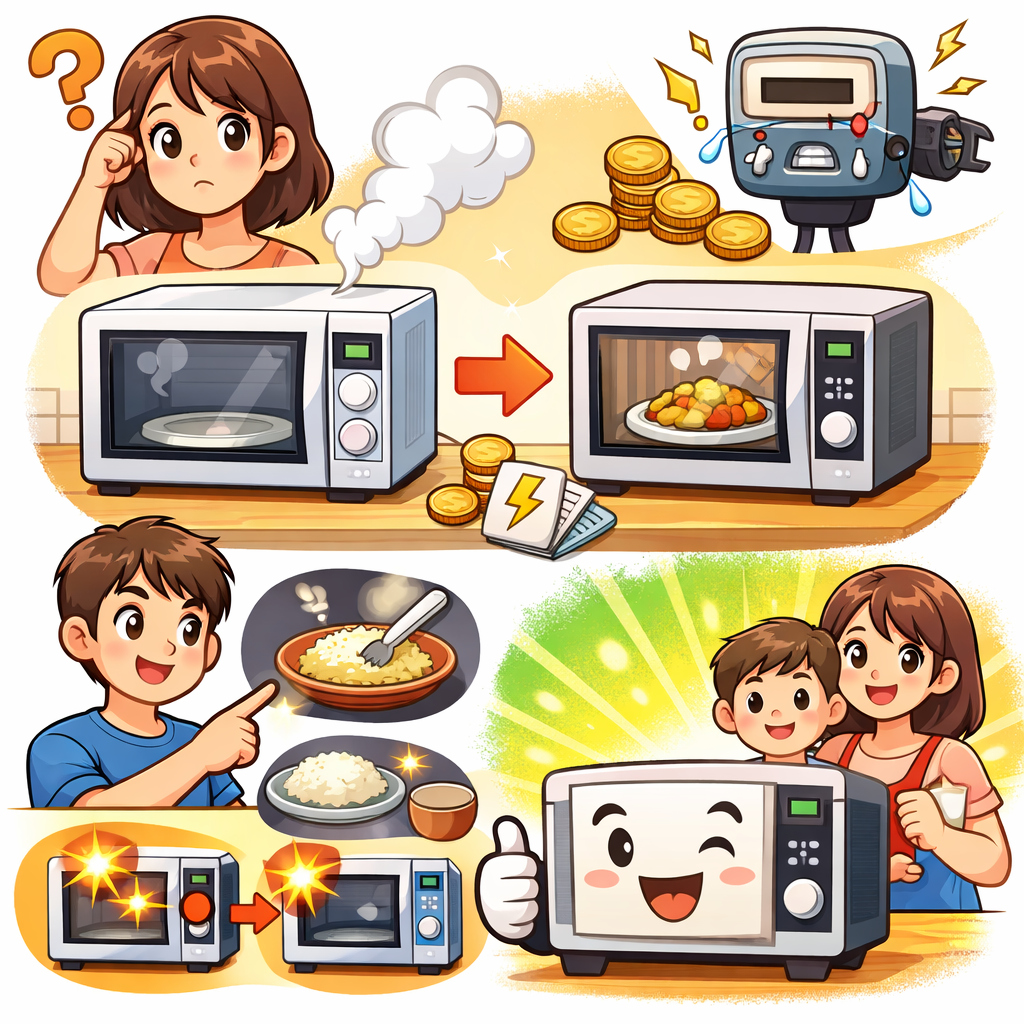 전자레인지 예열 습관, 전기 낭비일까 아닐까?