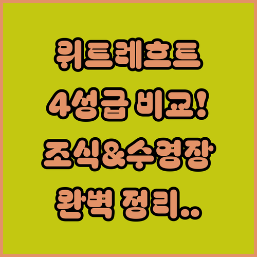 완벽한 조식과 루프탑 수영장이 기다리..