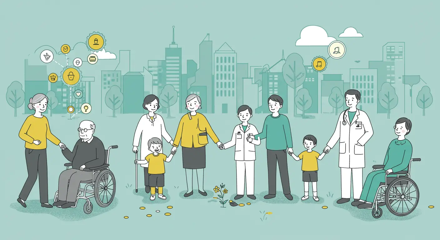 국민이 행복하고 건강한 복지국가