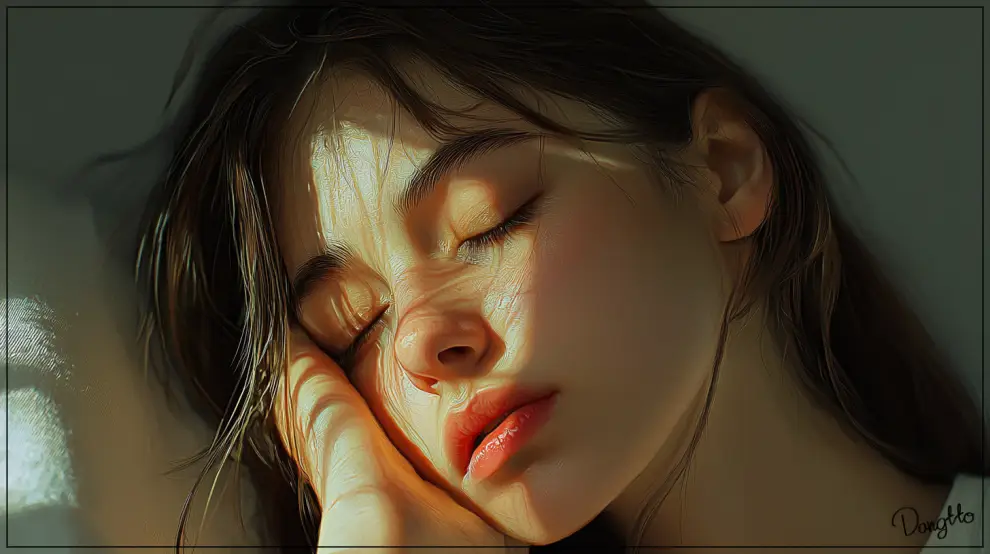 임신-극초기-증상으로-인해-낮에도-졸음을-느껴-졸고-있는-여성의-모습