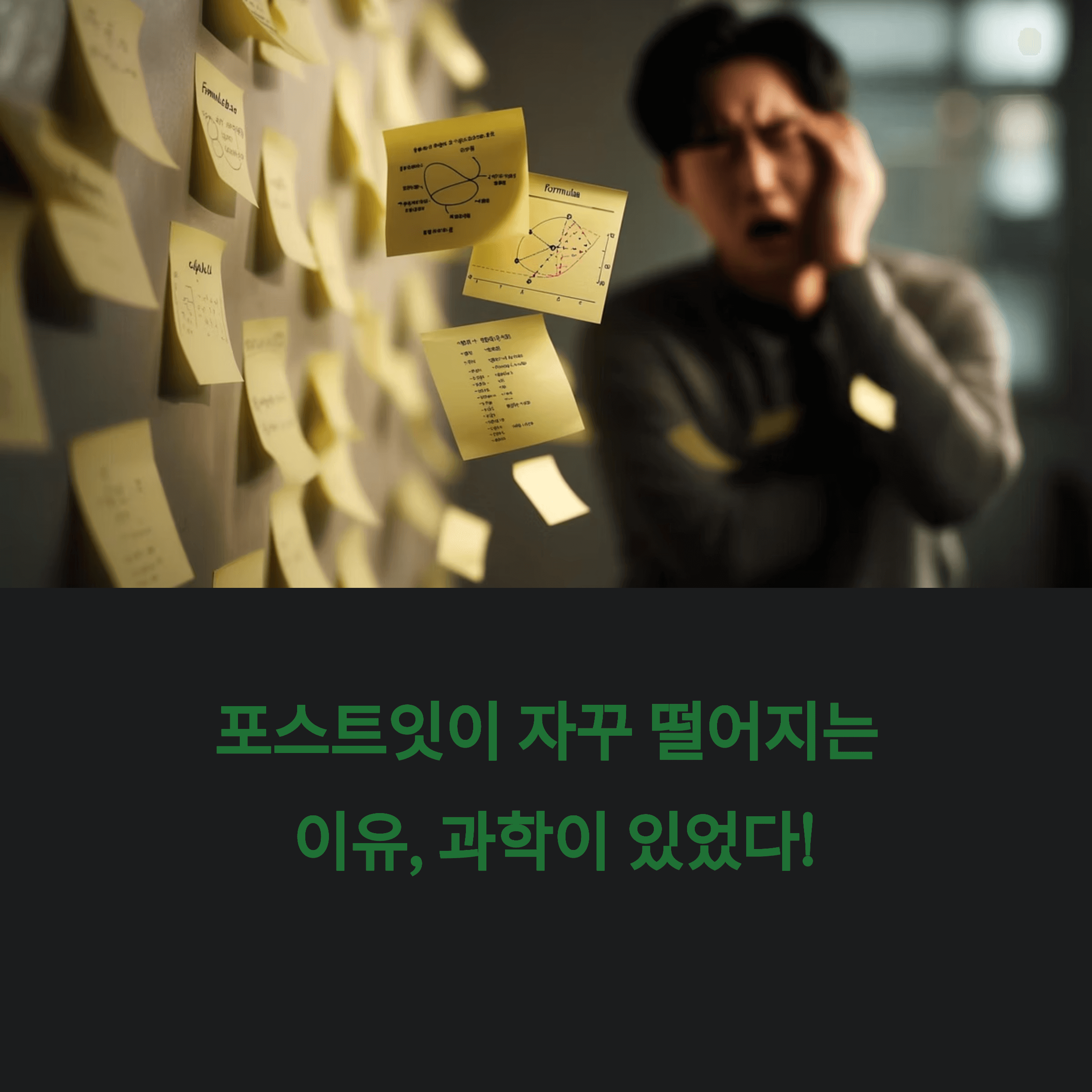 포스트잇 접착력 유지법 완전정복