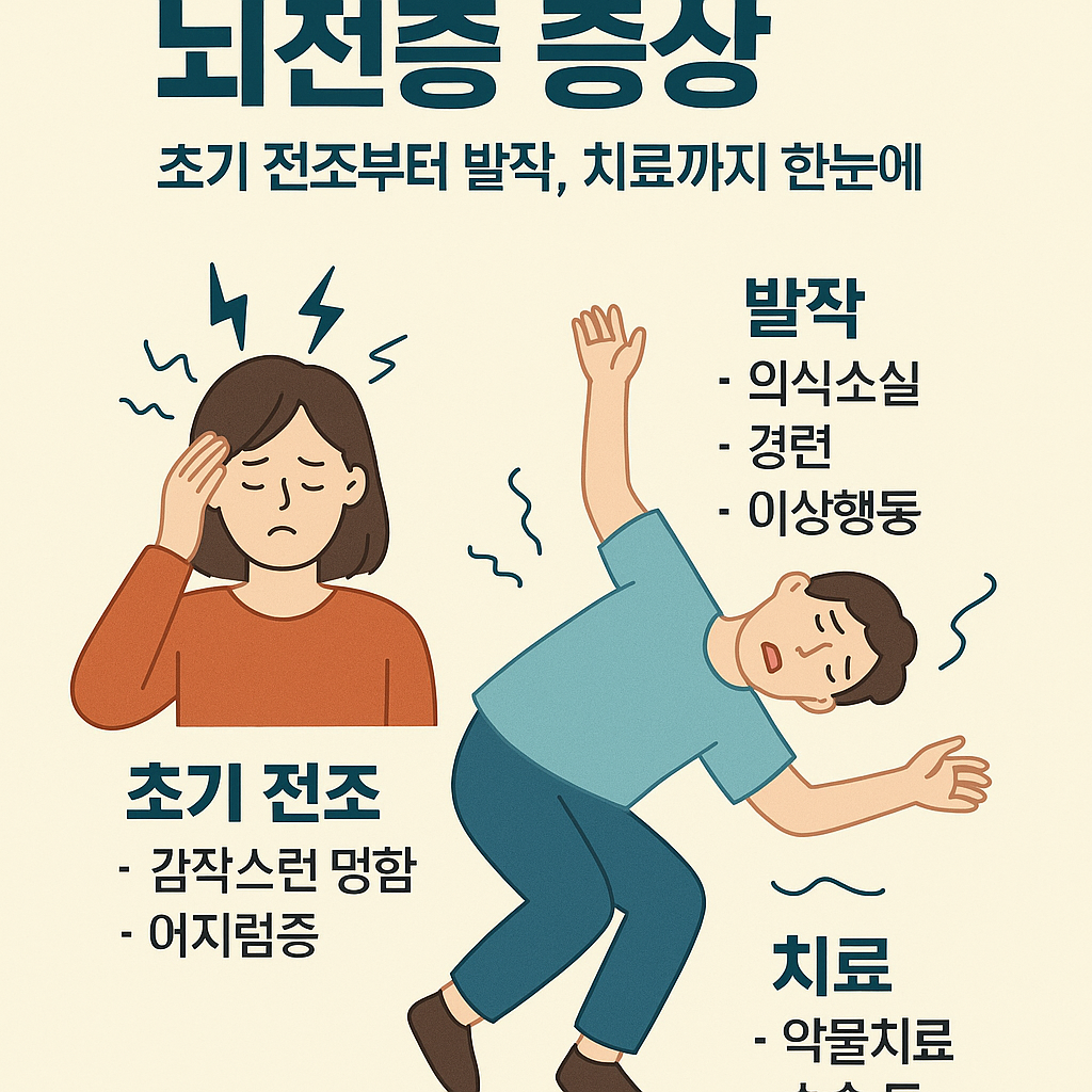 뇌전증증상