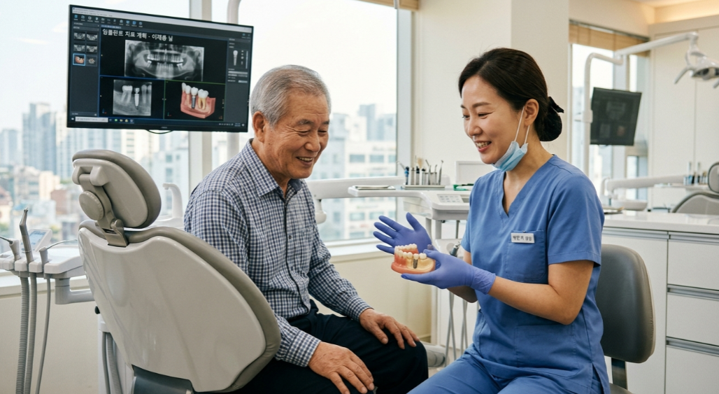[2026 가이드] 만 65세 이상 임플란트 2개 정부 지원: 본인부담금 30%와 신청 단계 총정리