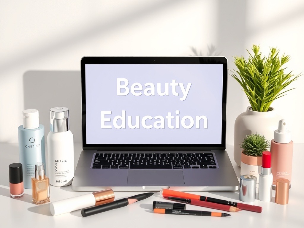 온라인 뷰티 교육 관련 사진