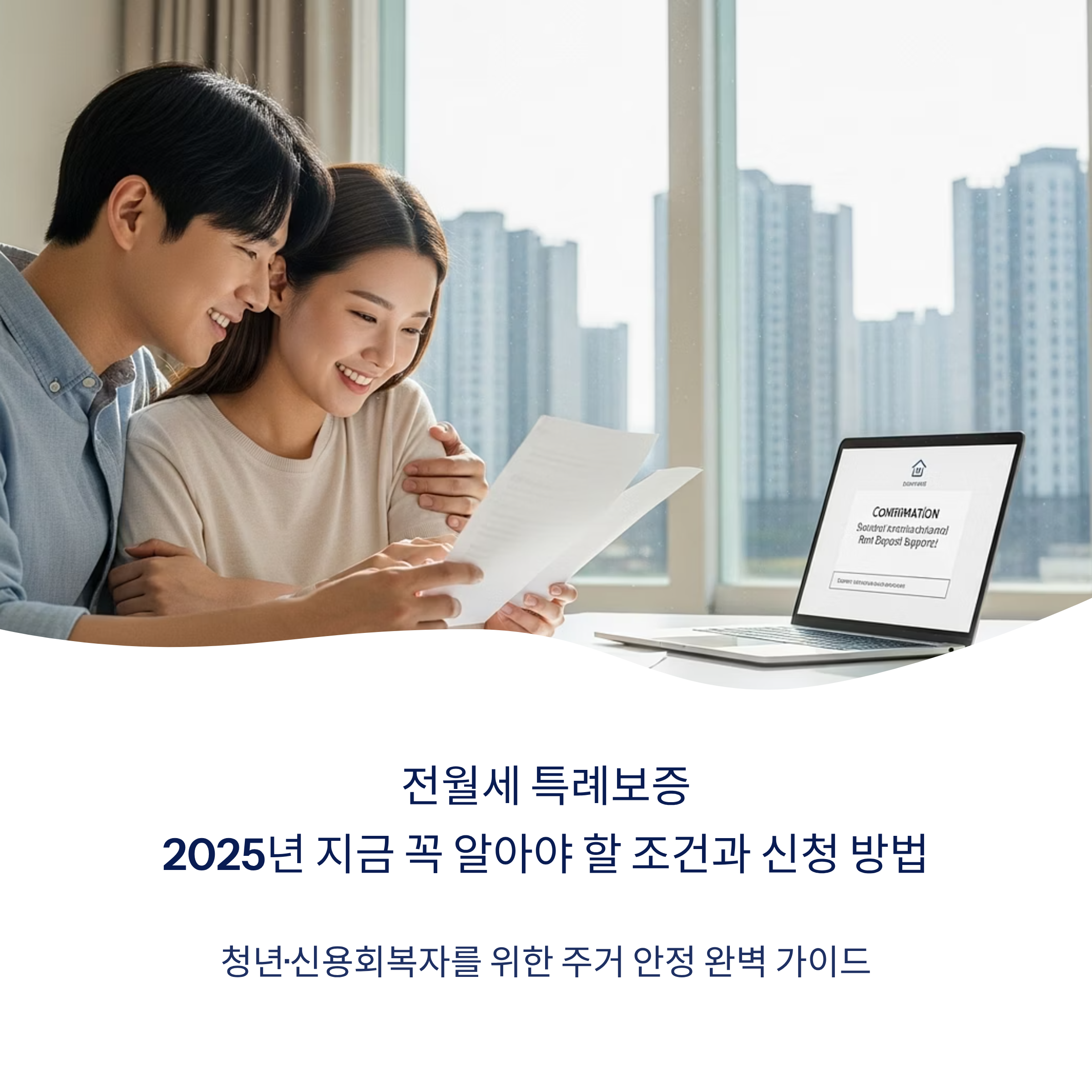 전월세 특례보증 2025년 지금 꼭 알아야 할 조건과 신청 방법 총정리