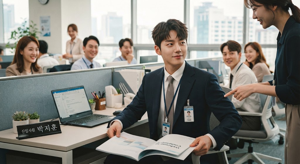 취업경험이 없는 신입사원