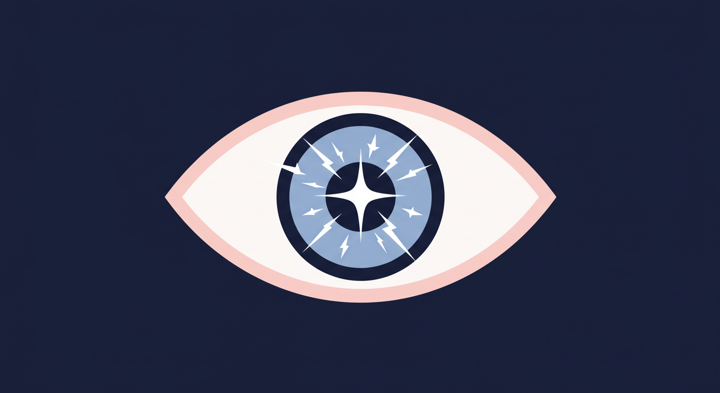 광시증: 번쩍이는 빛은 위험신호일 수 있다