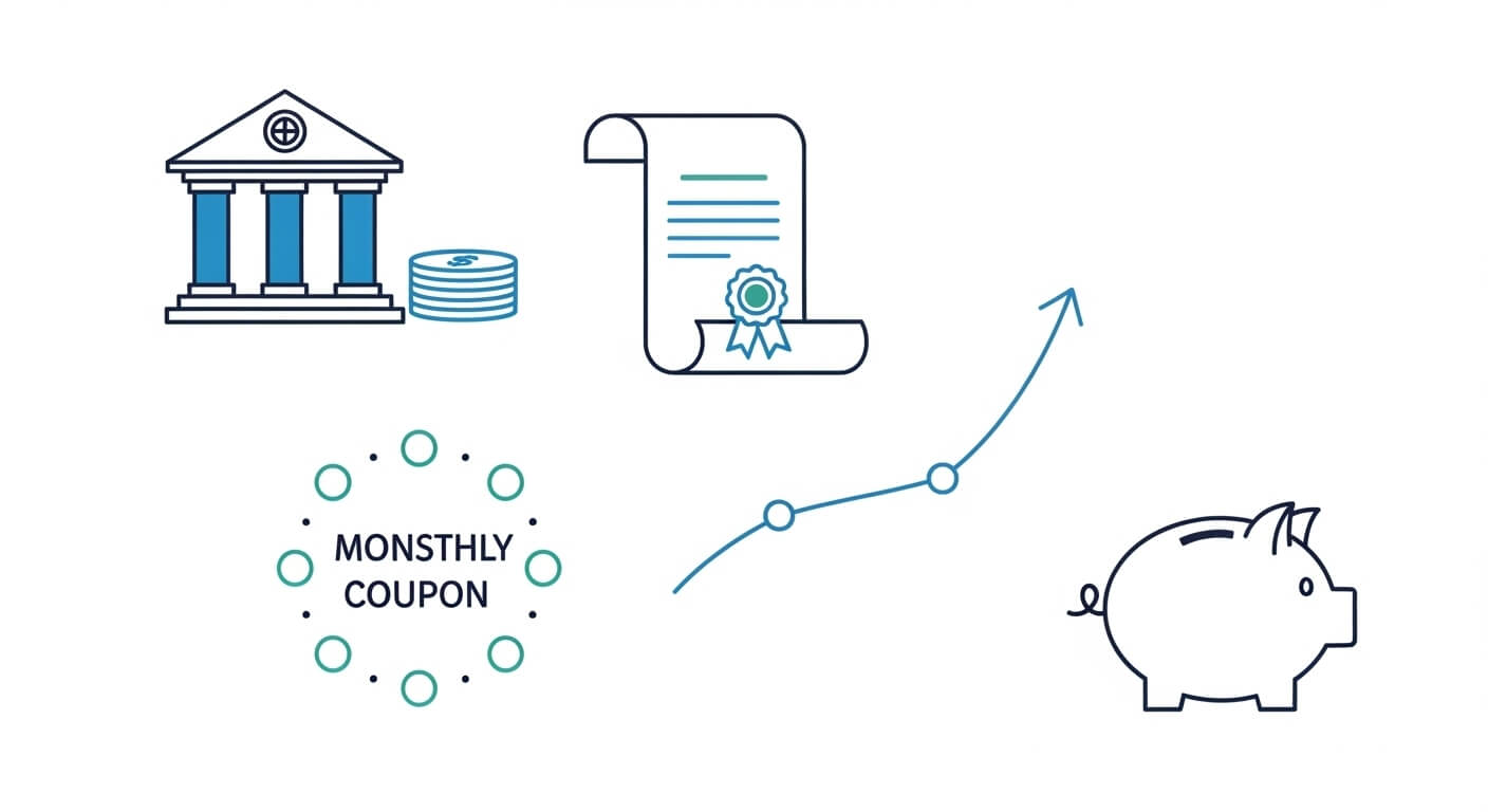예금·채권: 월이자 중심의 안정형 자산