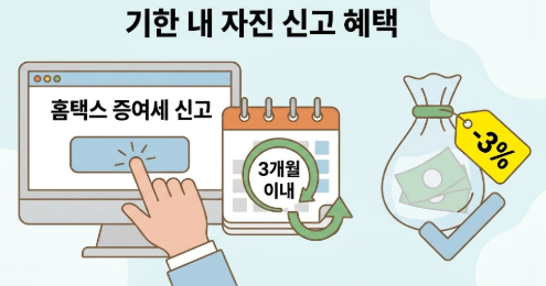 자진신고 혜택 안내