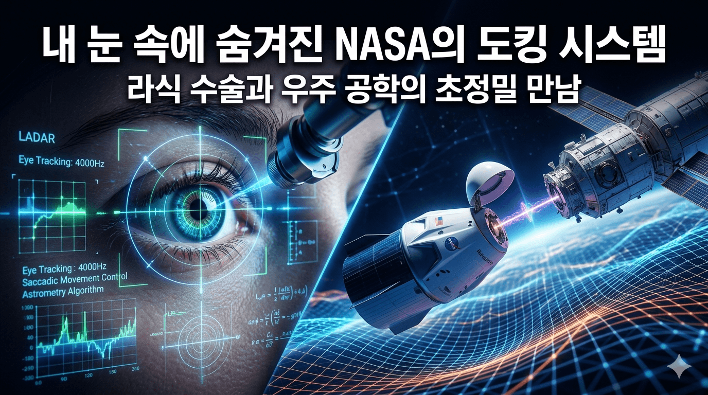 "나사 라식 수술 안구 추적 시스템 기술 원리"