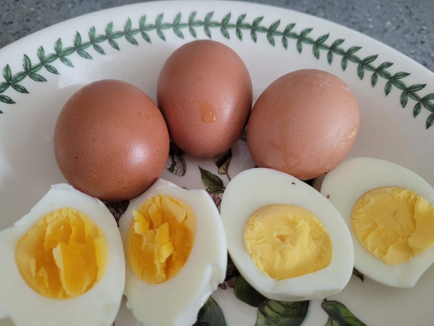 반숙, 완숙계란