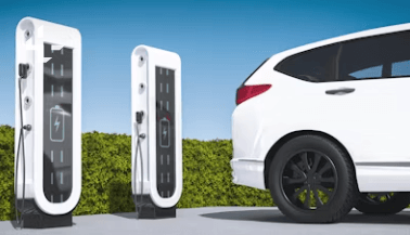 전기차-충전소-차량