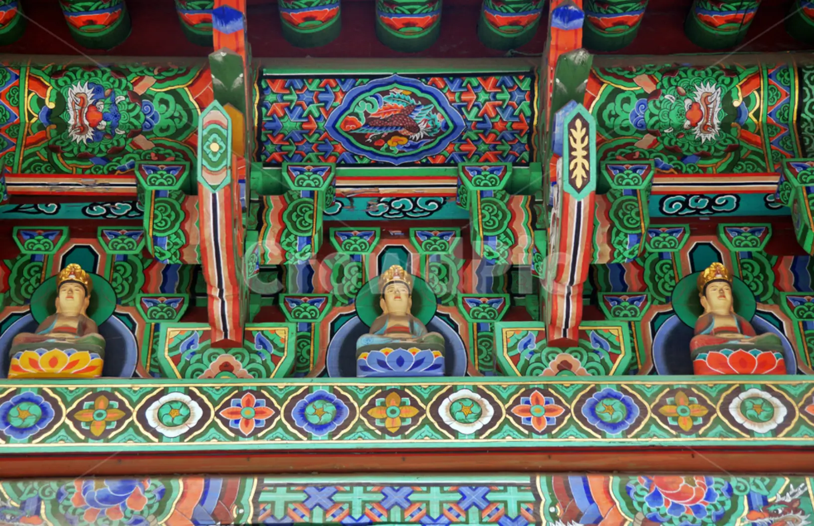 사찰 단청에 사용된 불교 색채