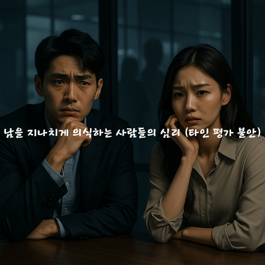 타인평가불안, 사회불안, 자존감, 인지왜곡, 심리학, 마음챙김, 자기비판, 불안심리, 대인관계스트레스, 완벽주의