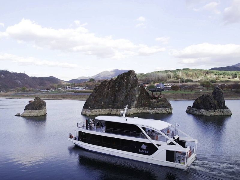 단양 도담삼봉유람선