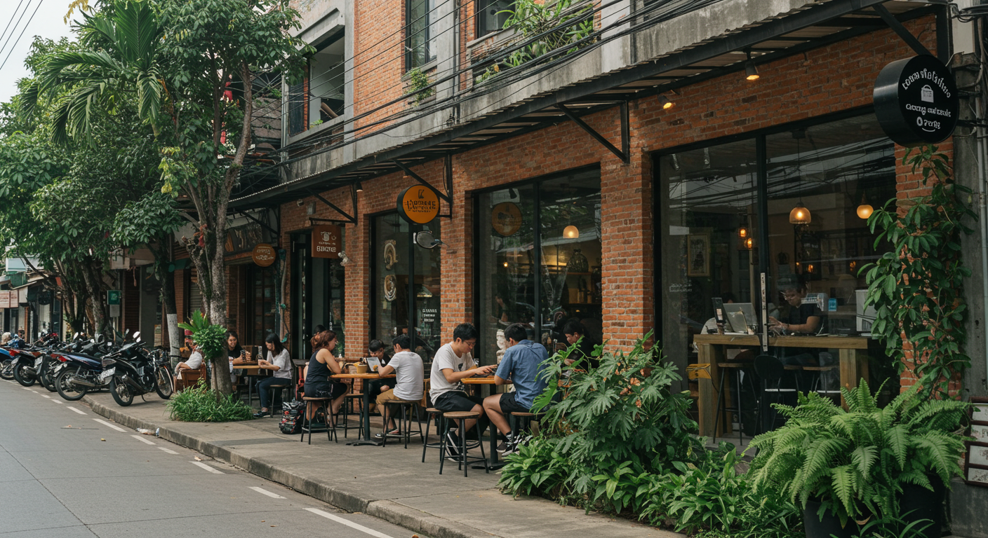 님만해민 카페 거리