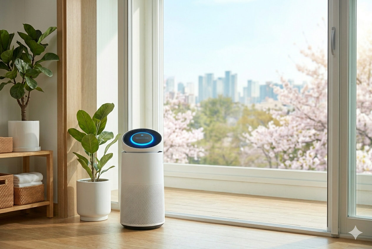 방충망 청소 후 모습