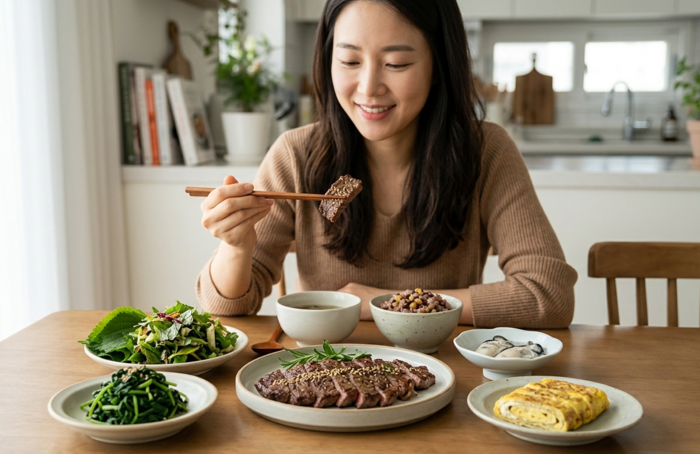 빈혈 예방 철분 음식