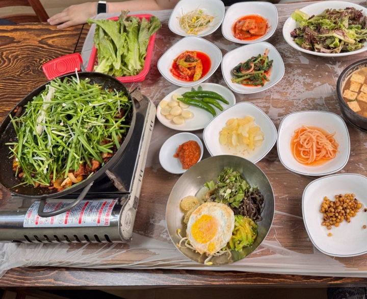 사노라면-부산-범어사-오리불고기-진주집