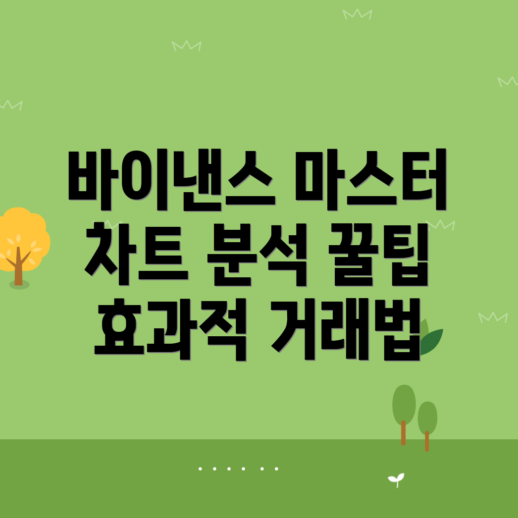 바이낸스 차트와 통계적 분석