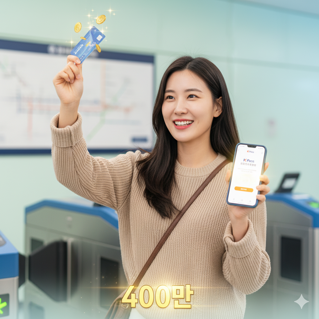 K-패스 400만 돌파! 이벤트·혜택 총정리 (출처:국토교통부)