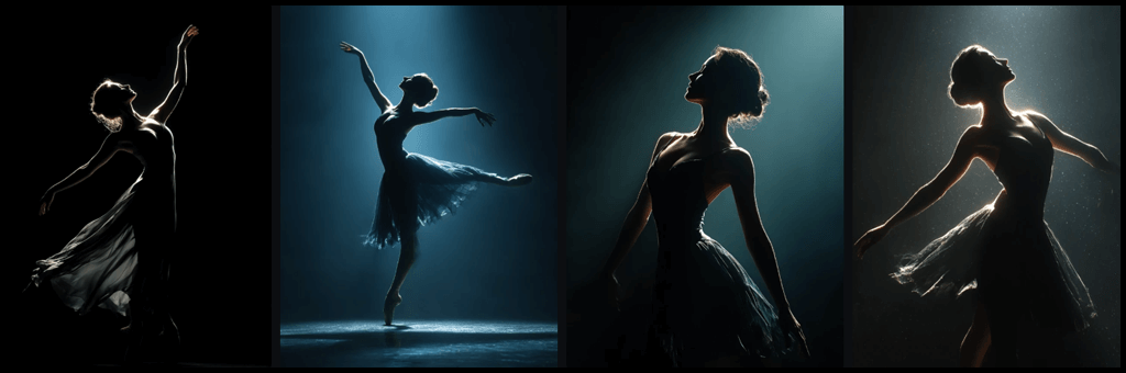 rim light와 감성을 담은 이미지 예시 Midjourney