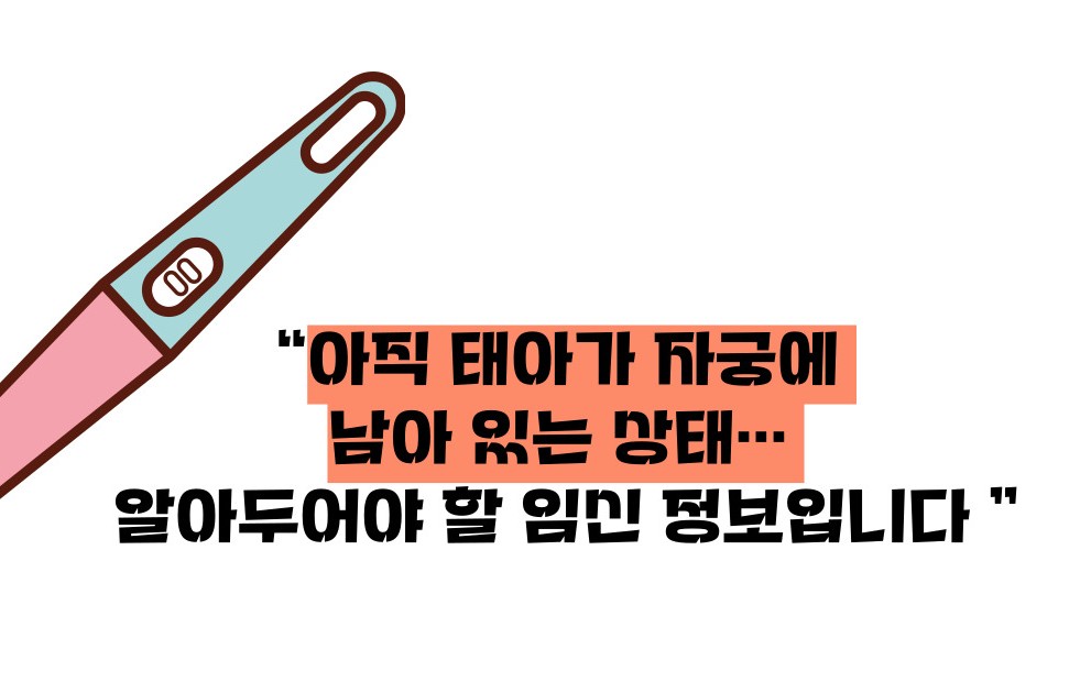 계류 유산이란, 뜻