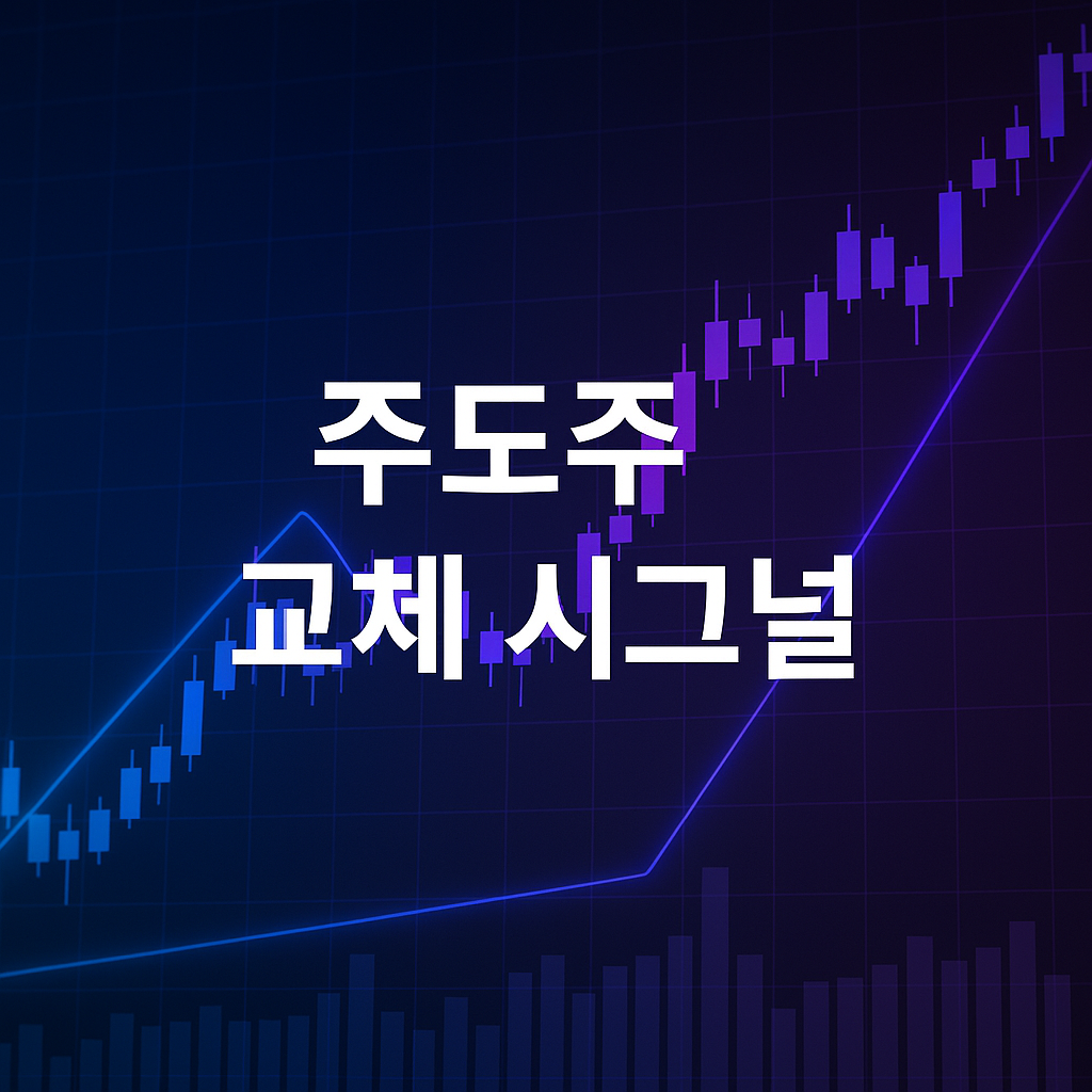 📈 “이 신호가 보이면 주도주 바뀐다” 흐름의 전환 포착법