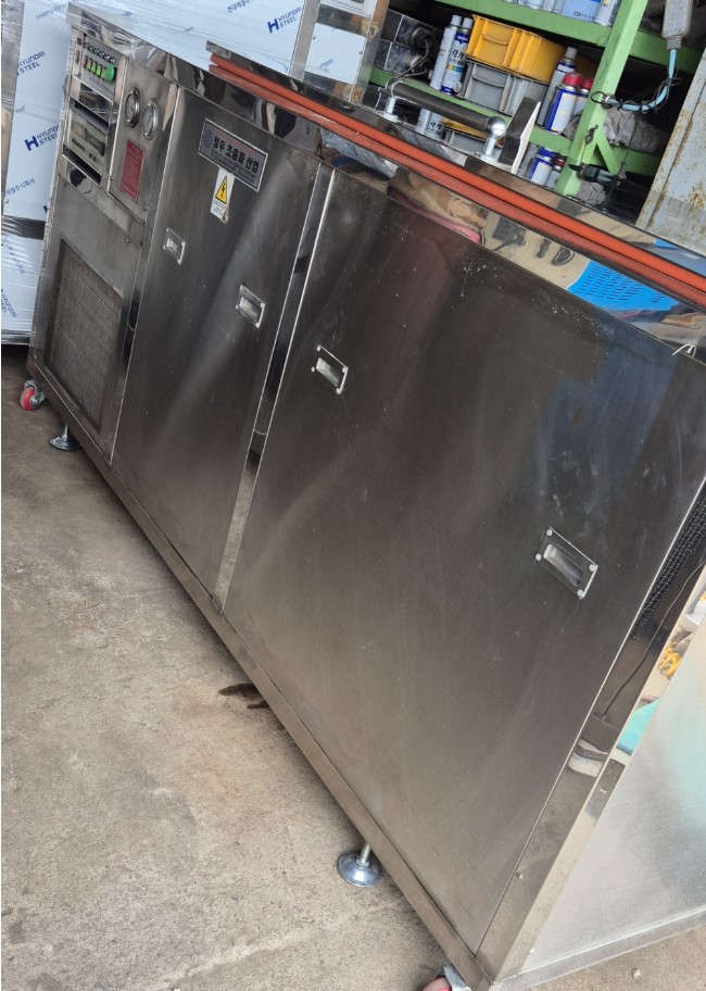 중고 유기용제 3조식 초음파세척기