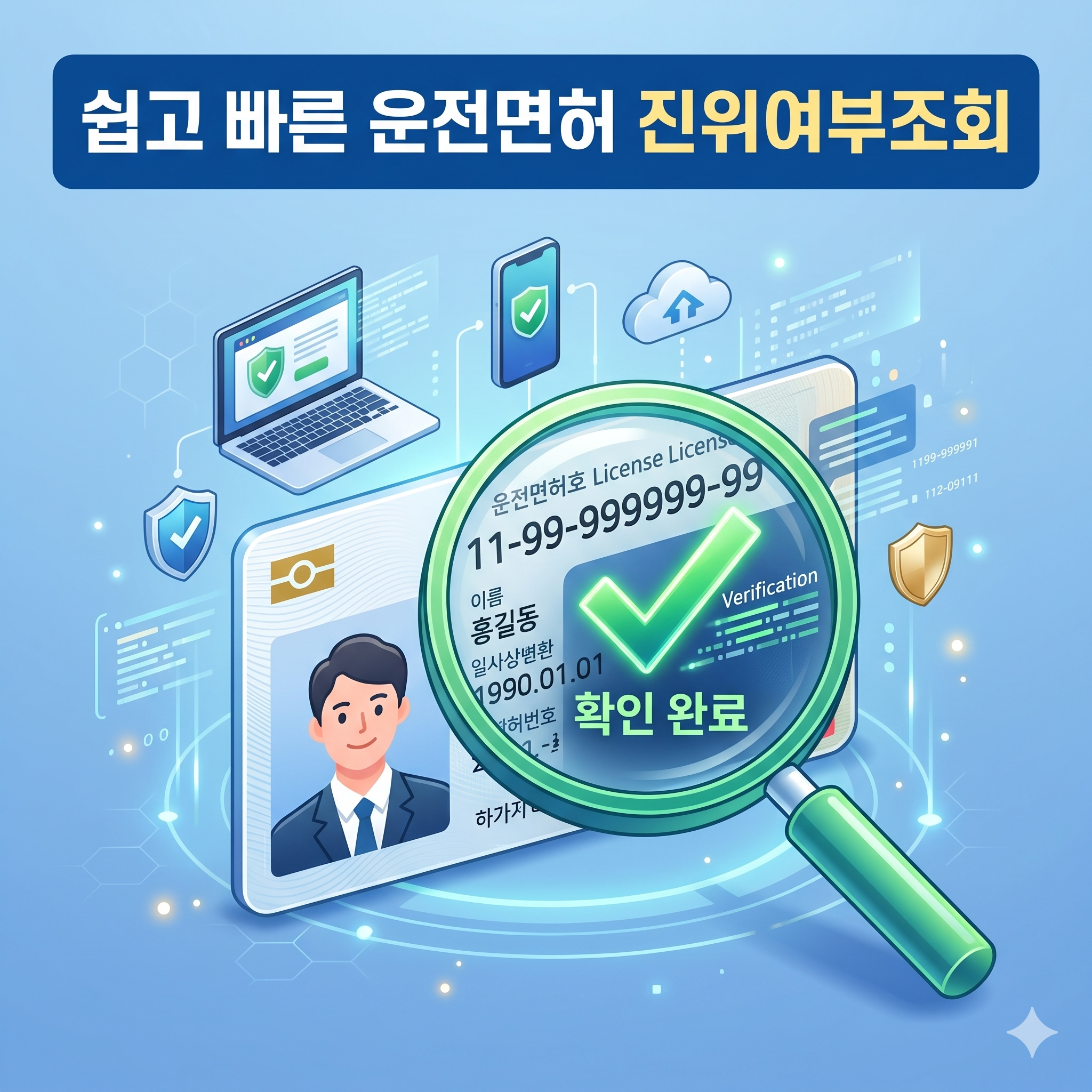 운전면허 진위여부조회 방법 및 필요성 총정리 가이드