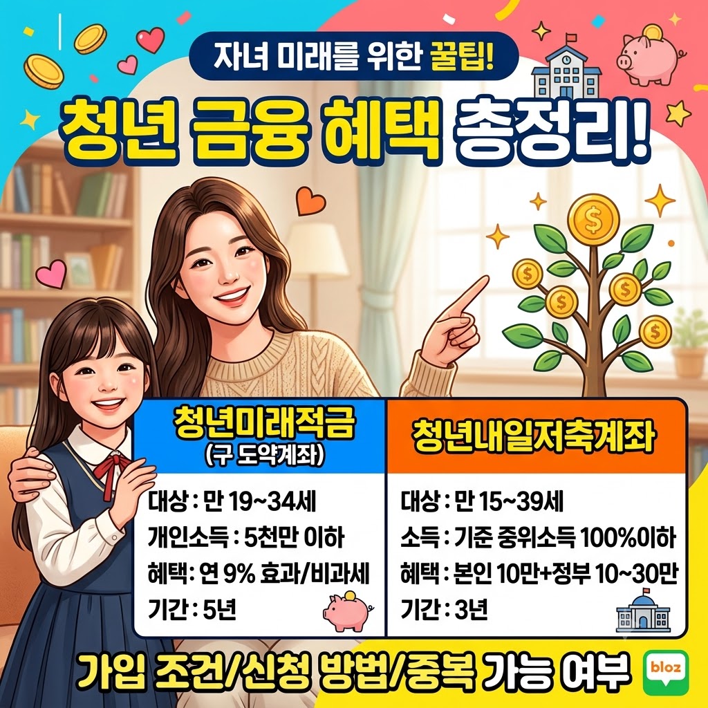청년도약계좌 조건 신청 방법 및 청년내일저축계좌 자격 총정리 (미래 혜택 확인법)