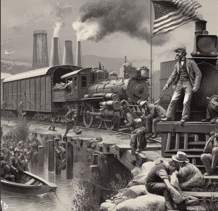 20세기 이전에 미국의 밀입국자들(made by Bing)