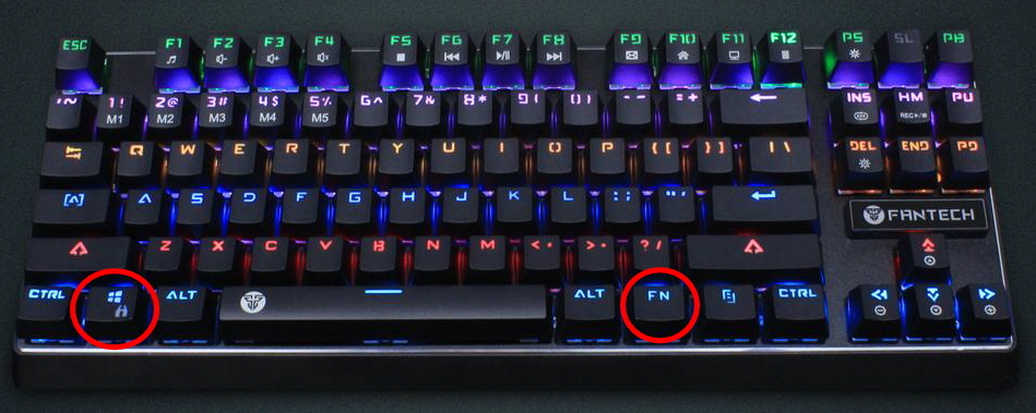 윈도우키 잠금/해제 방법