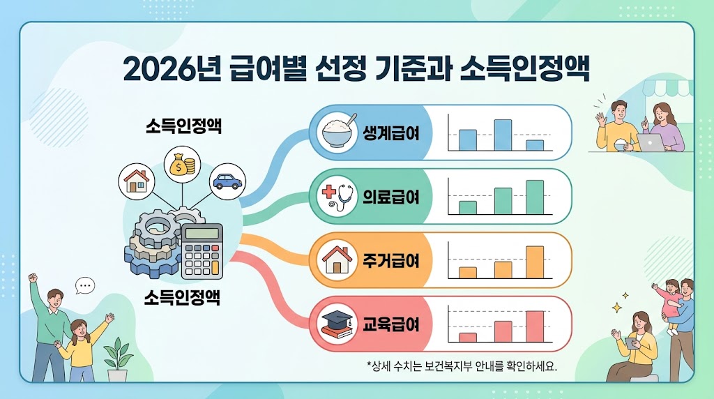 기초생활수급자 신청방법 2026 기준, 월급보다 중요한 이것