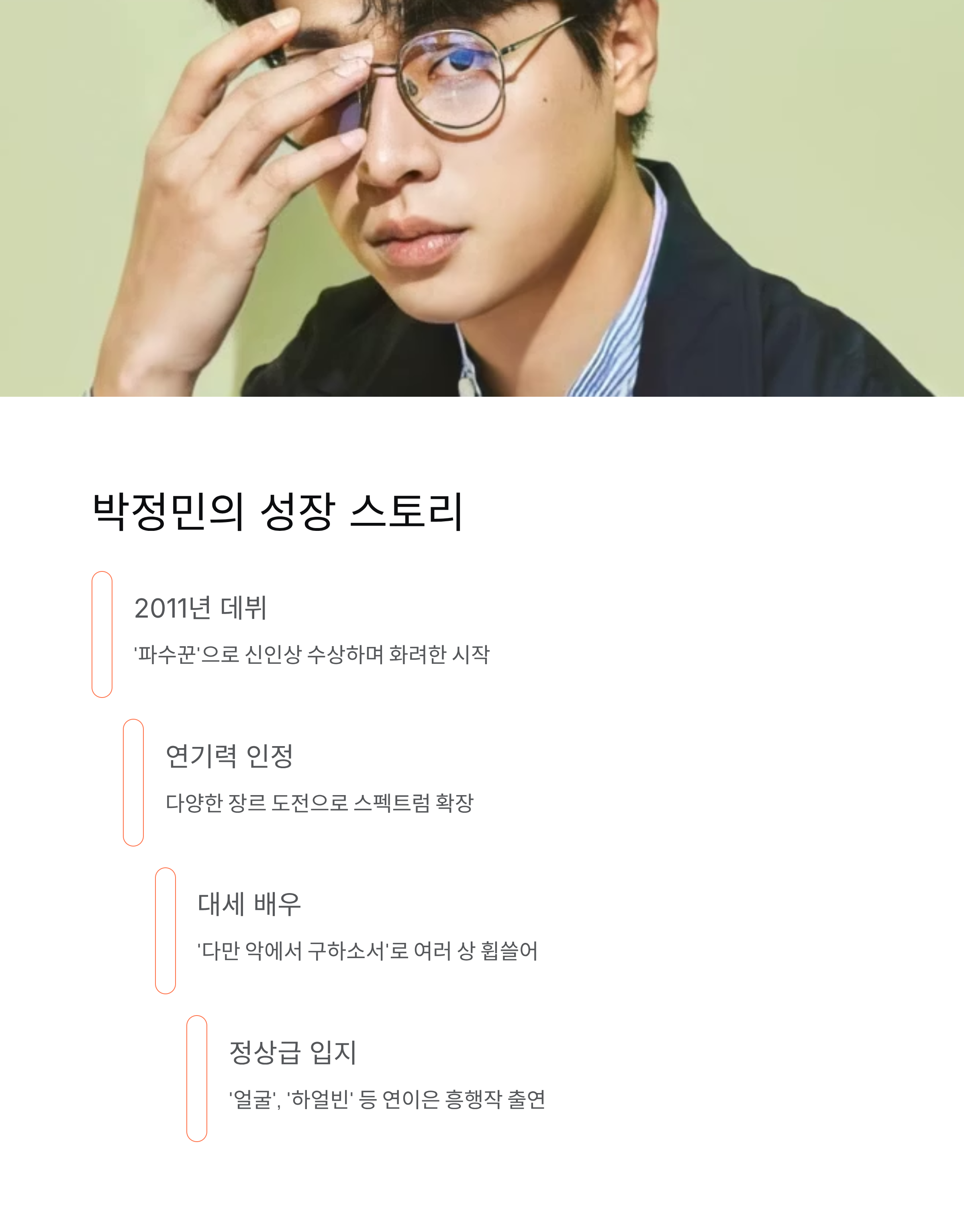 박정민 🎬 화사와 청룡 무대부터 최신 필모그래피,사주까지 총정리!