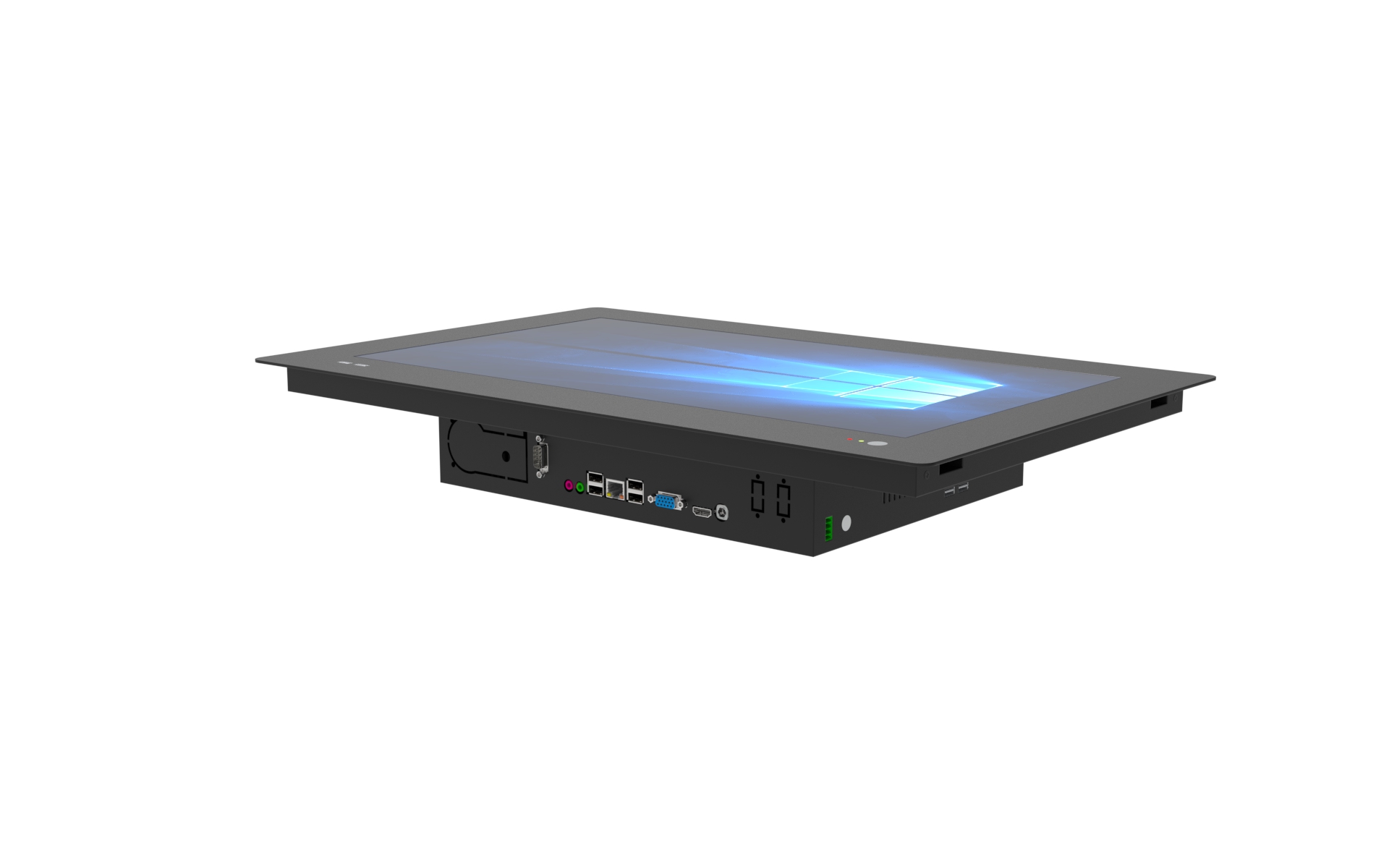 PP215DAQB 22인치 산업용 올인원 감압식 터치스크린 패널마운트 패널컴퓨터 시리즈 - 디앤시스