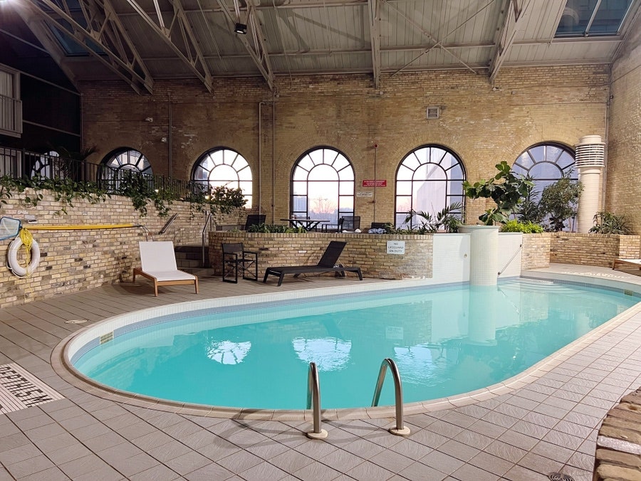 Indoor pool at Delta Hotels London Armouries