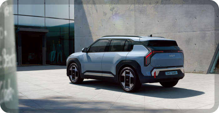 기아자동차 ev3 후면 외관