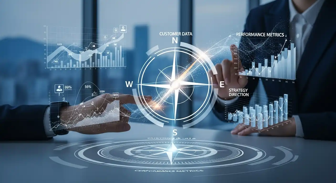<img src="how_business_leaders_measure_personalization_success_with_data_compass.webp" alt="개인화 전략을 나침반에 비유해 고객 데이터를 기반으로 전략의 방향성과 성과를 입체적으로 측정하며 항해하는 비즈니스 장면을 묘사한 이미지 입니다">